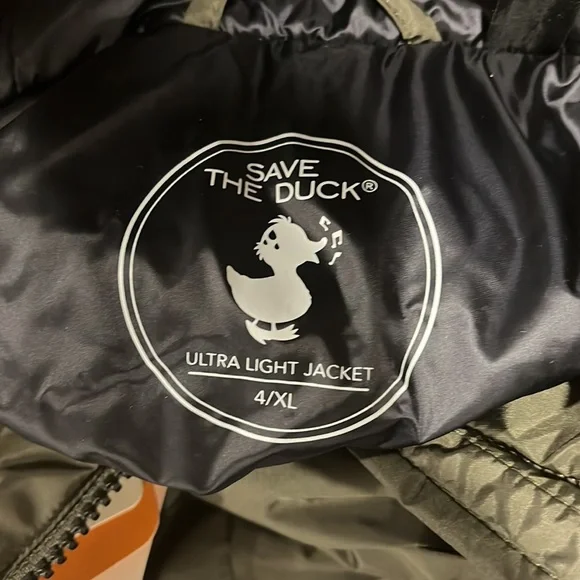 SAVE THE DUCK MEGAX GREEN JACKET
